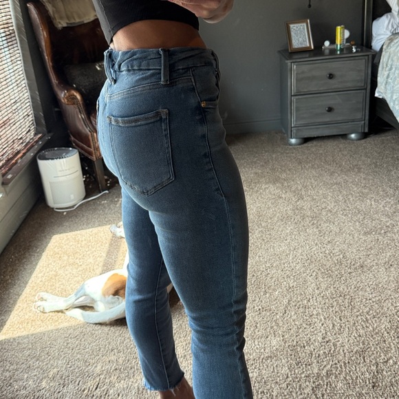 Good American Good Legs High-Waisted Blue Skinny Jeans Sz 8/29- 28 in inseam - Picture 4 of 6